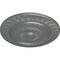 Ekena Millwork Christopher Ceiling Medallion, Hand-Painted Platinum, 26 5/8"OD x 2 1/4"P CM26CSPLS - alternate 3